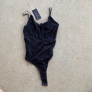 Lace body suit